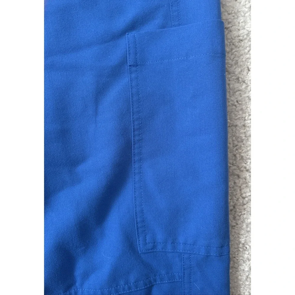 FIGS Men's Royal Blue Axim Cargo Scrub Pants Medical Style T2001S Sz Small S